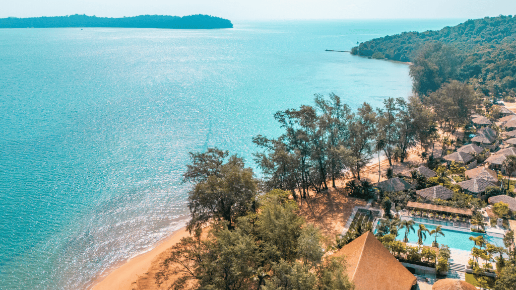 Koh Russey Bamboo Island coastal Cambodia